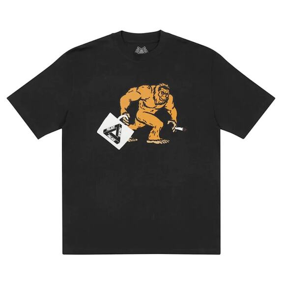 Palace Big Zoot Bigfoot Sasquatch T-Shirt Black Size XL - Picture 1 of 3